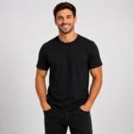 Black Plain T shirt