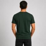 Green Plain T shirt - Image 2