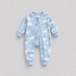 Light Blue Sleepwear Rompers