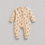 Beige Sleepwear Rompers