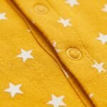 Yellow Star Pattern Rompers - Image 3