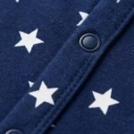 Blue Star Pattern Rompers - Image 2